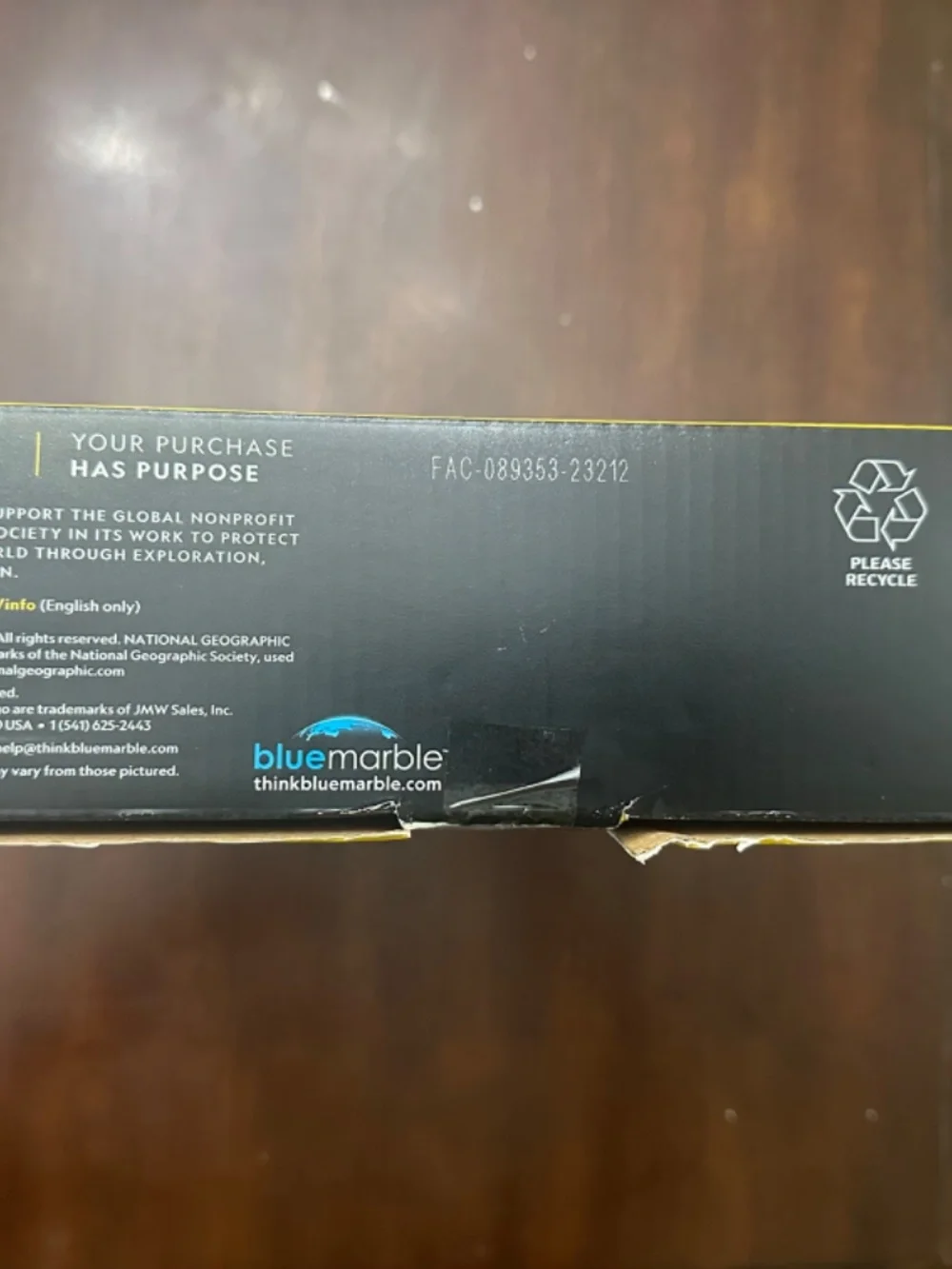 NATIONAL GEOGRAPHIC - MAGIC SET - 45 TRICKS - BLUE MARBLE STEM TOY - NEW IN BOX!